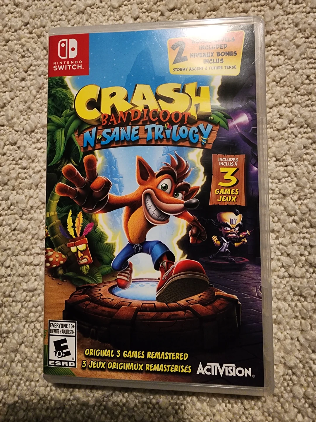 Nintendo Switch - Crash Bandicoot N Sane Trilogy thumbnail