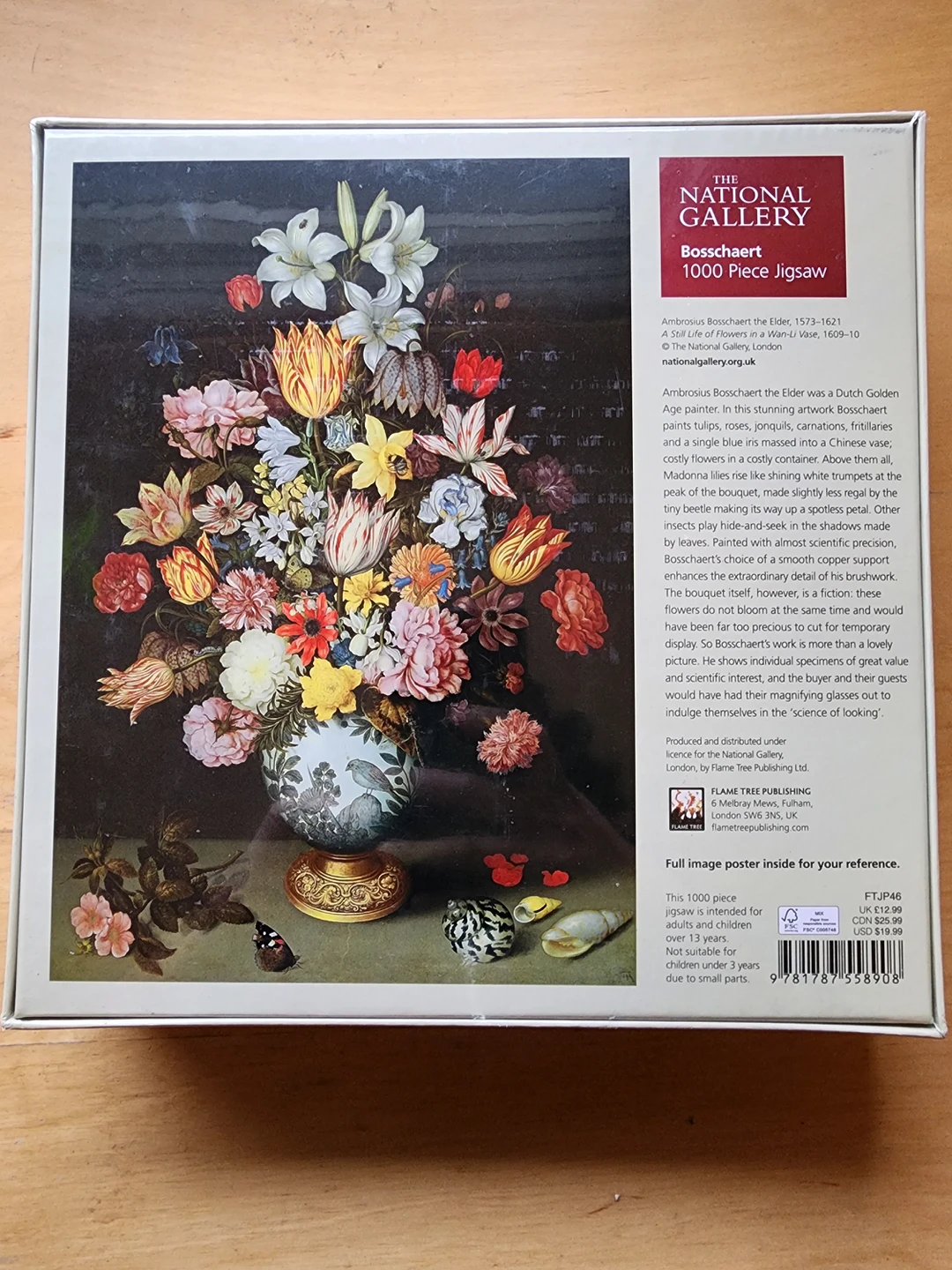 brand new Bosschaert Puzzle 1000 pieces