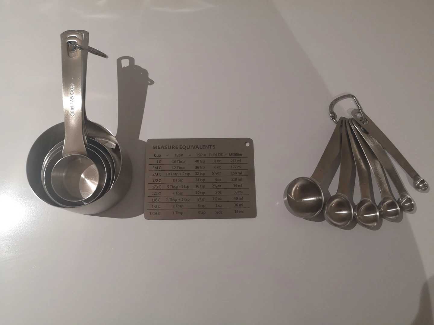 Measuring Cups and Spoons FULL SET - Offers Welcome