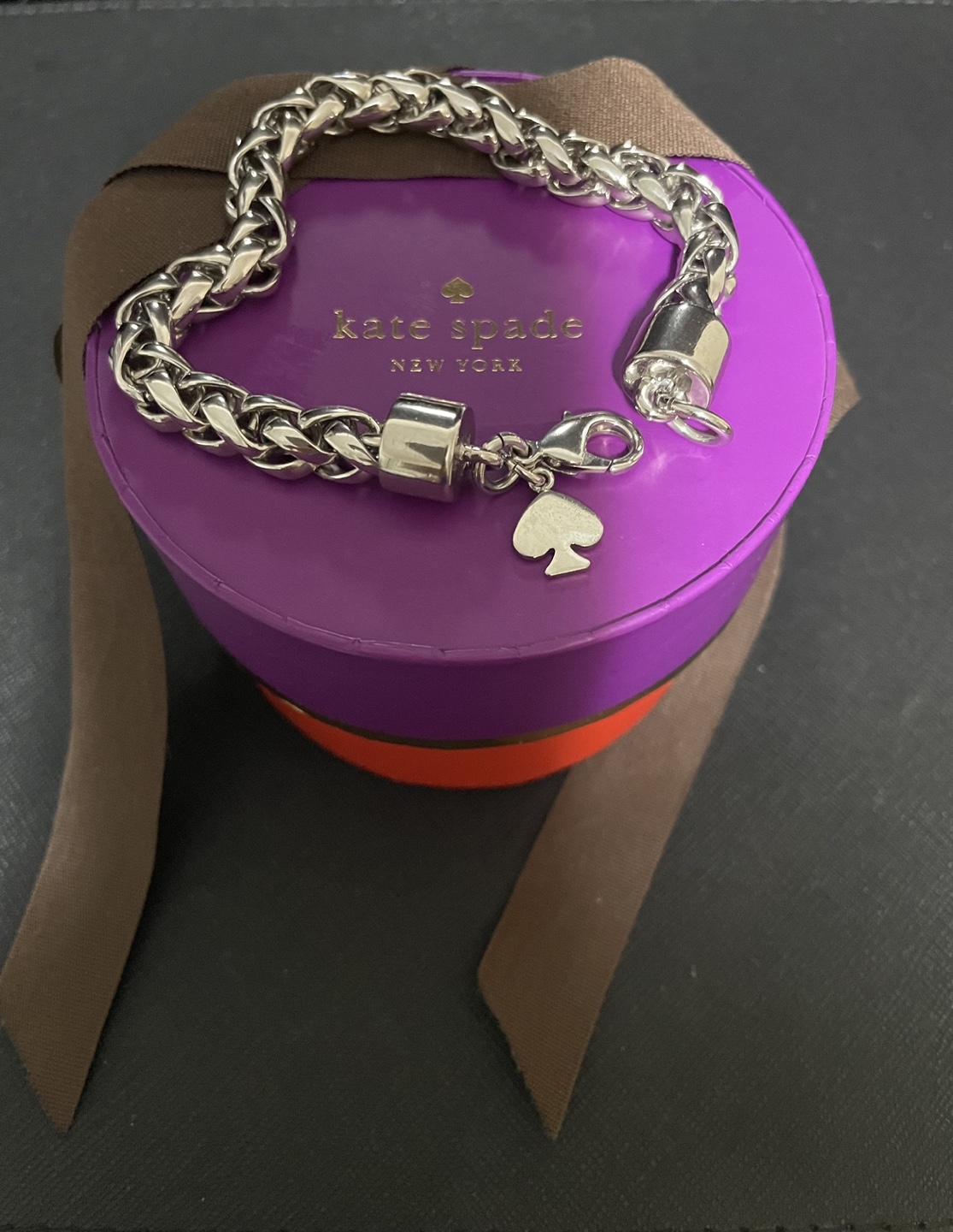 Kate Spade silver bracelet