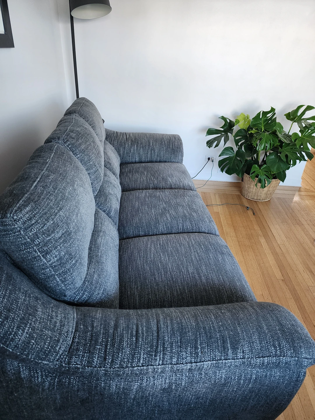 Fabric  3 person couch - photo 2