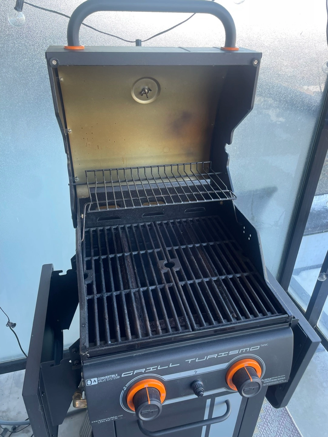 Master Chef Grill Turismo 2-Burner BBQ Karrot