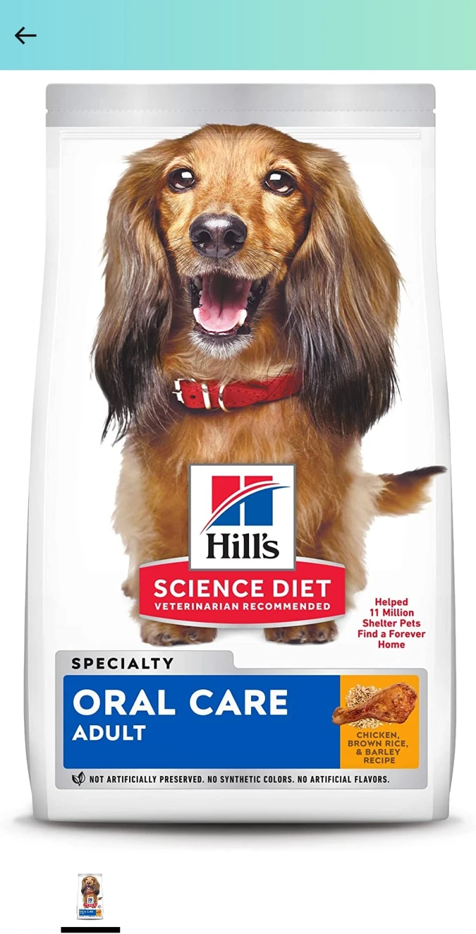 Hill's Science Diet Adult Oral Care Chicken thumbnail