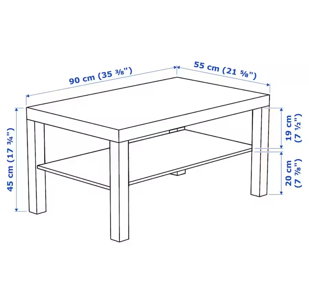 LACK coffee table Ikea 90cmx55cm - photo 2