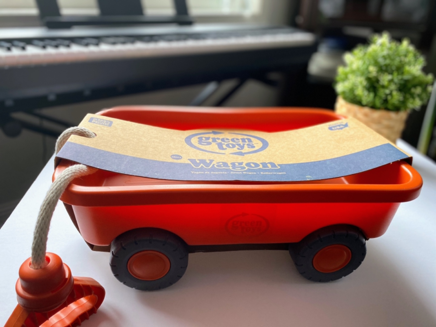 Toy Wagon by Green Toys thumbnail
