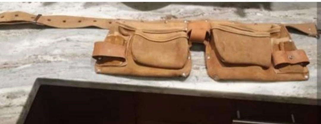 Leather 1 piece Klein no. 42243,  tool pouch apron