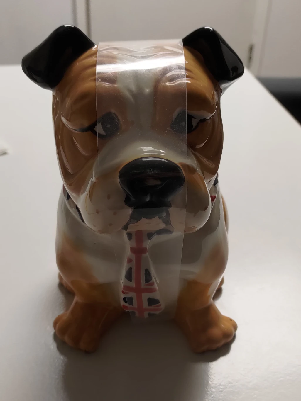bulldog cookie jar