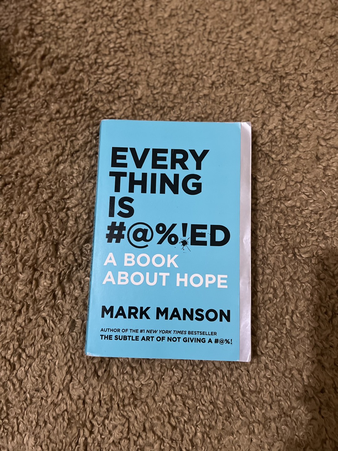 🏀 Book: Everything is #@%!ed by Mark Manson thumbnail