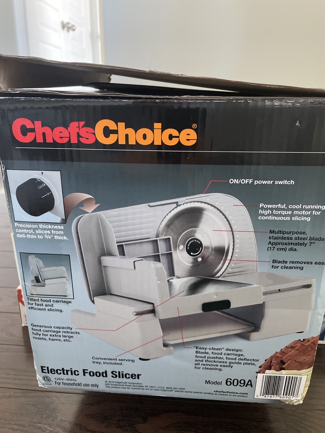 Chef’s Choice Electronic Food Slicer - photo 2