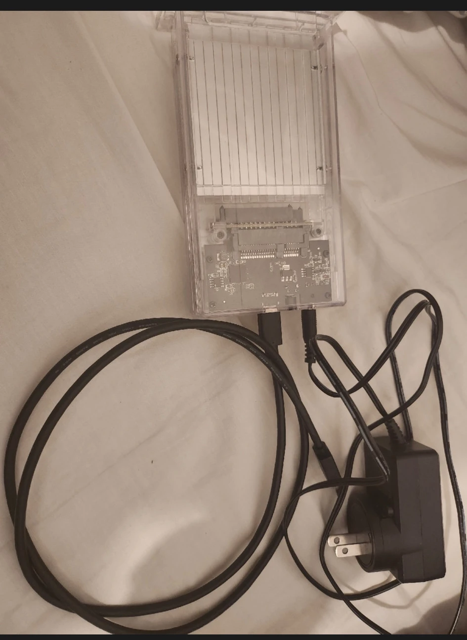 Orico Dual Bay 2.5 Inch External Hard Drive Enclosure - photo 2