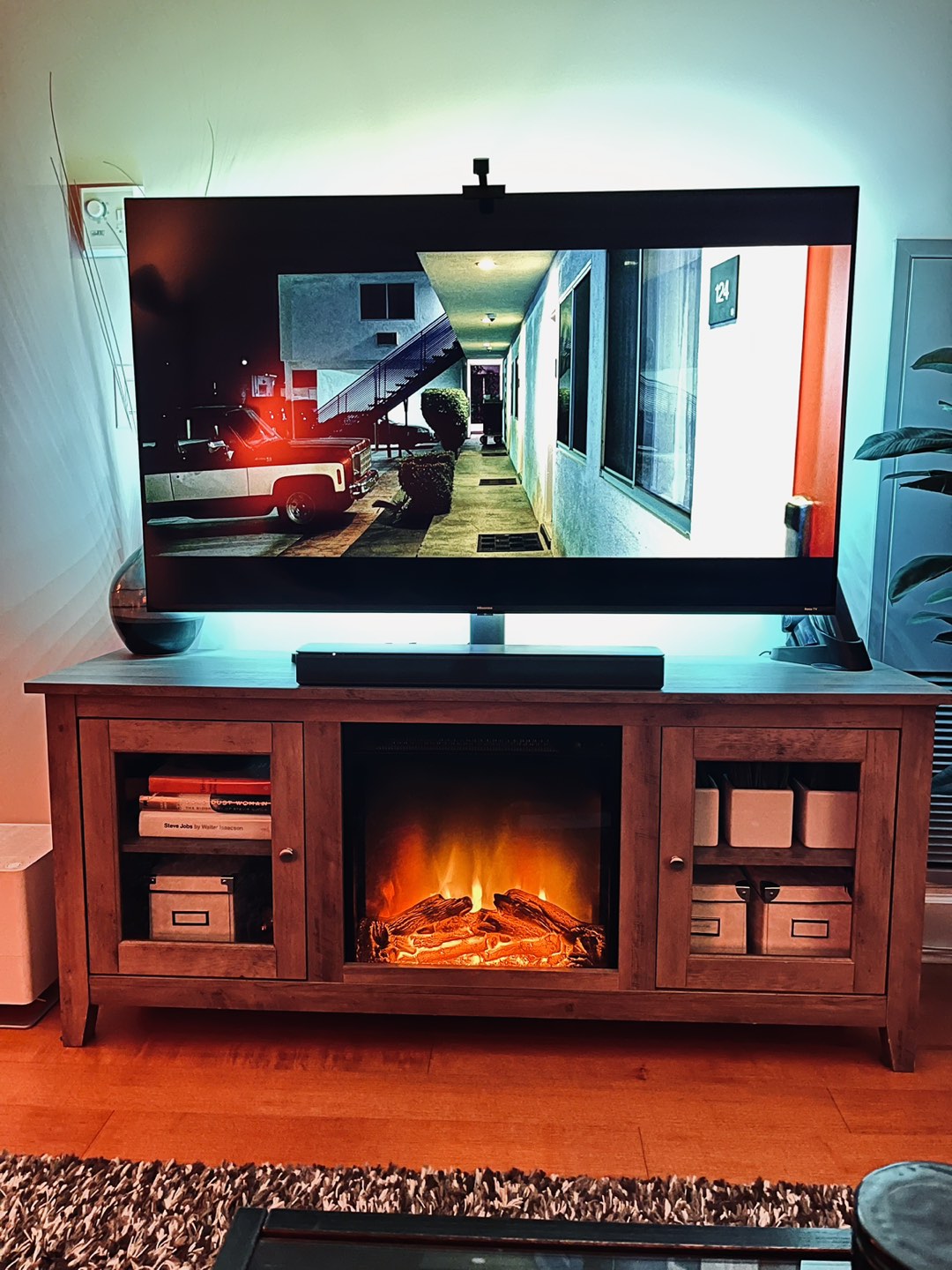 Manor Park Fireplace Media Console - photo 3