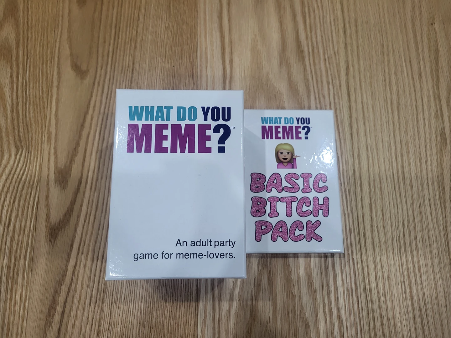 What do you meme card game + expansion pack