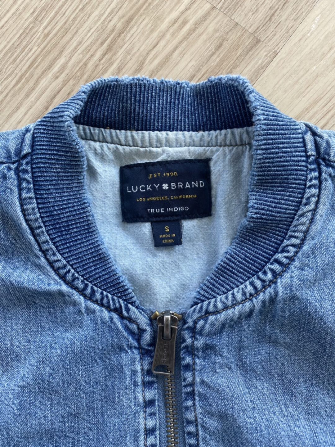 Denim Bomber Jacket - photo 2