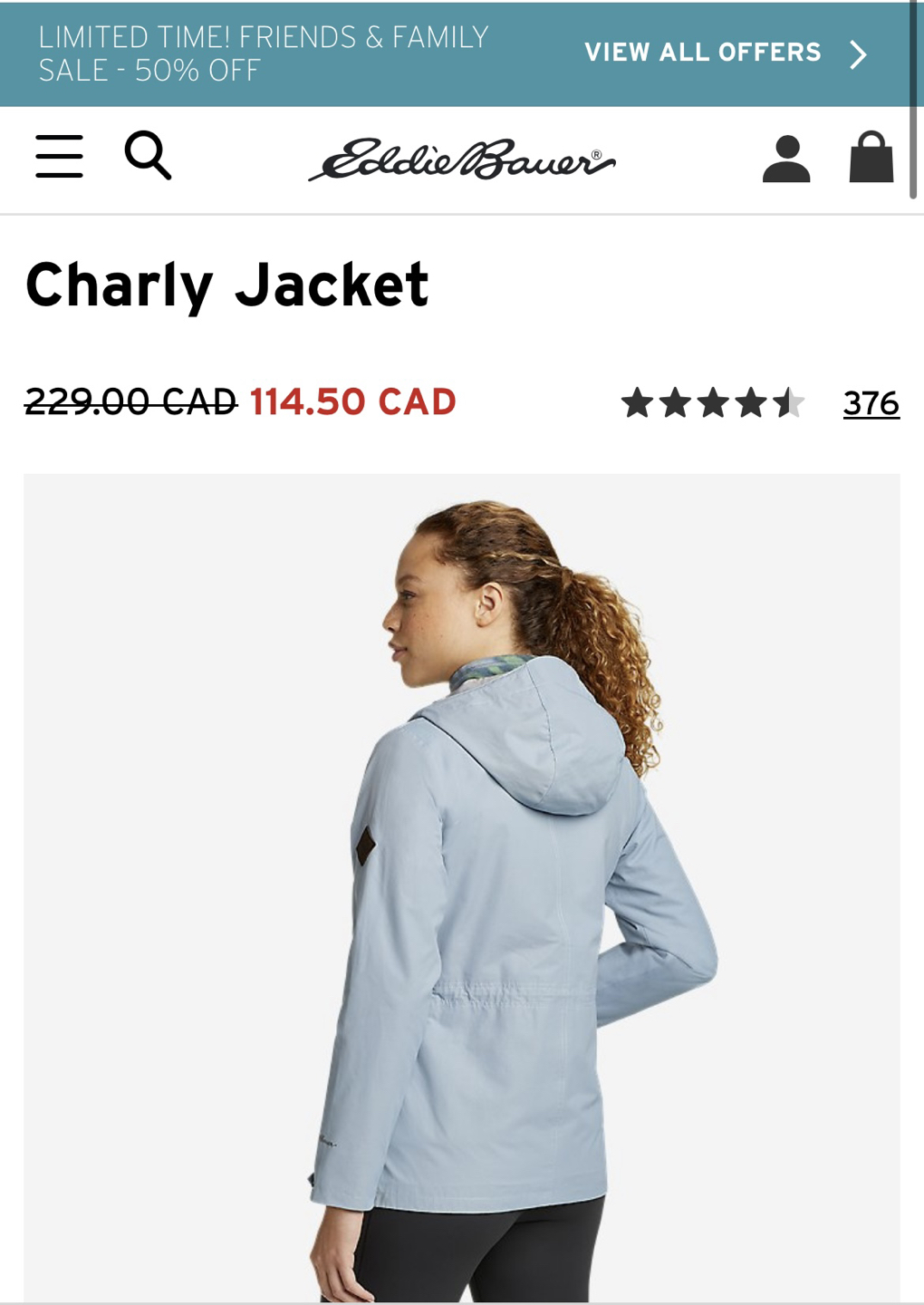 Eddie Bauer, Charly jacket waterproof - photo 5