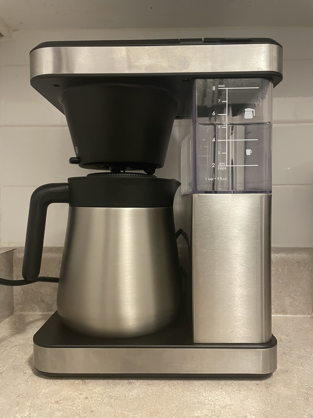 OXO Brew 8 Cup Coffee Maker, Stainless Steel - photo 4