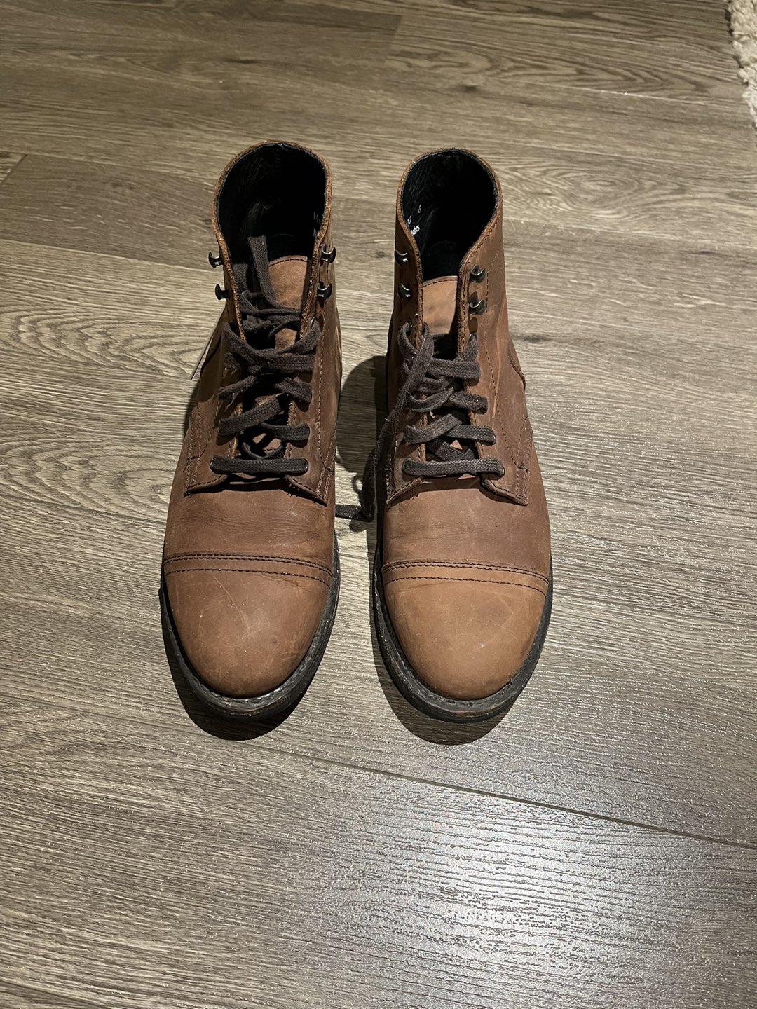 Thursday captain boot in brown. Size 9.