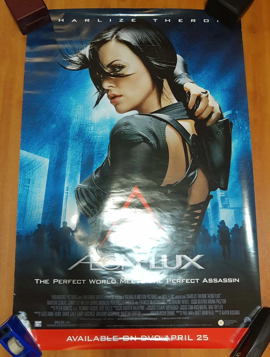 Aeon Flux Movie Poster 💸
