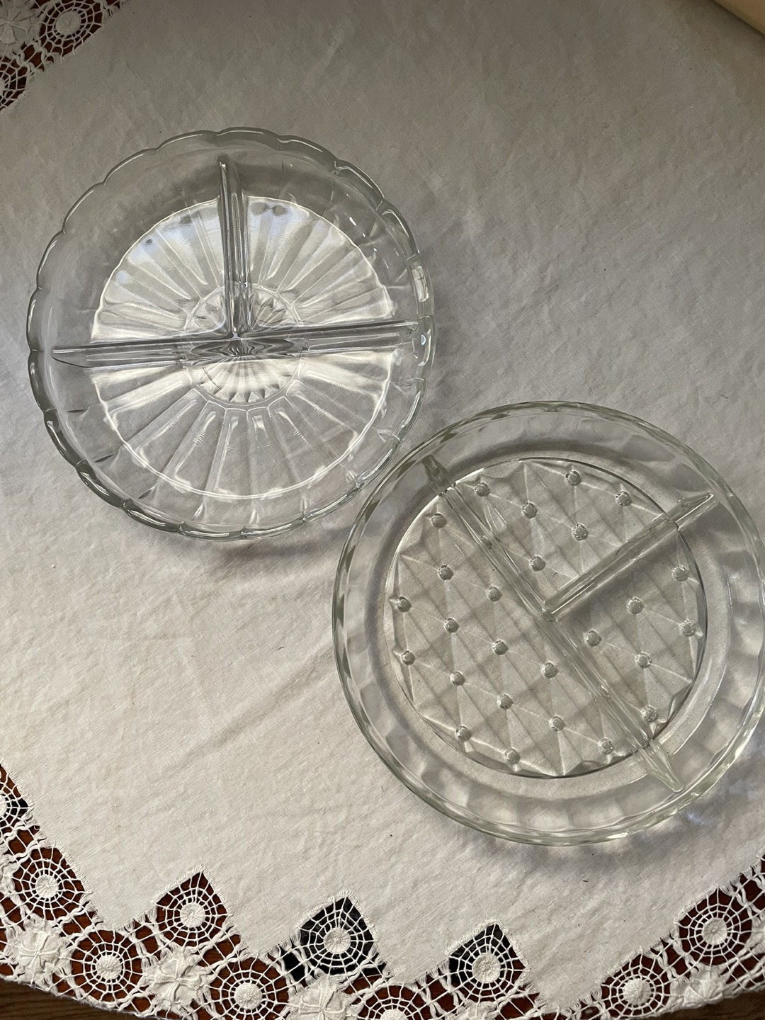 Glass serving platter thumbnail