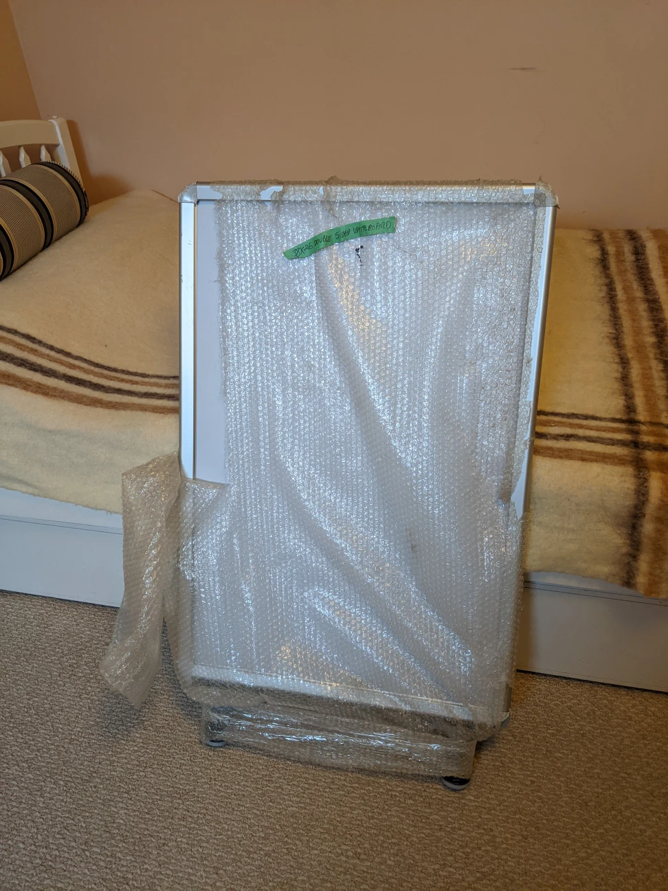 Large, double sided whiteboard (38x26) thumbnail