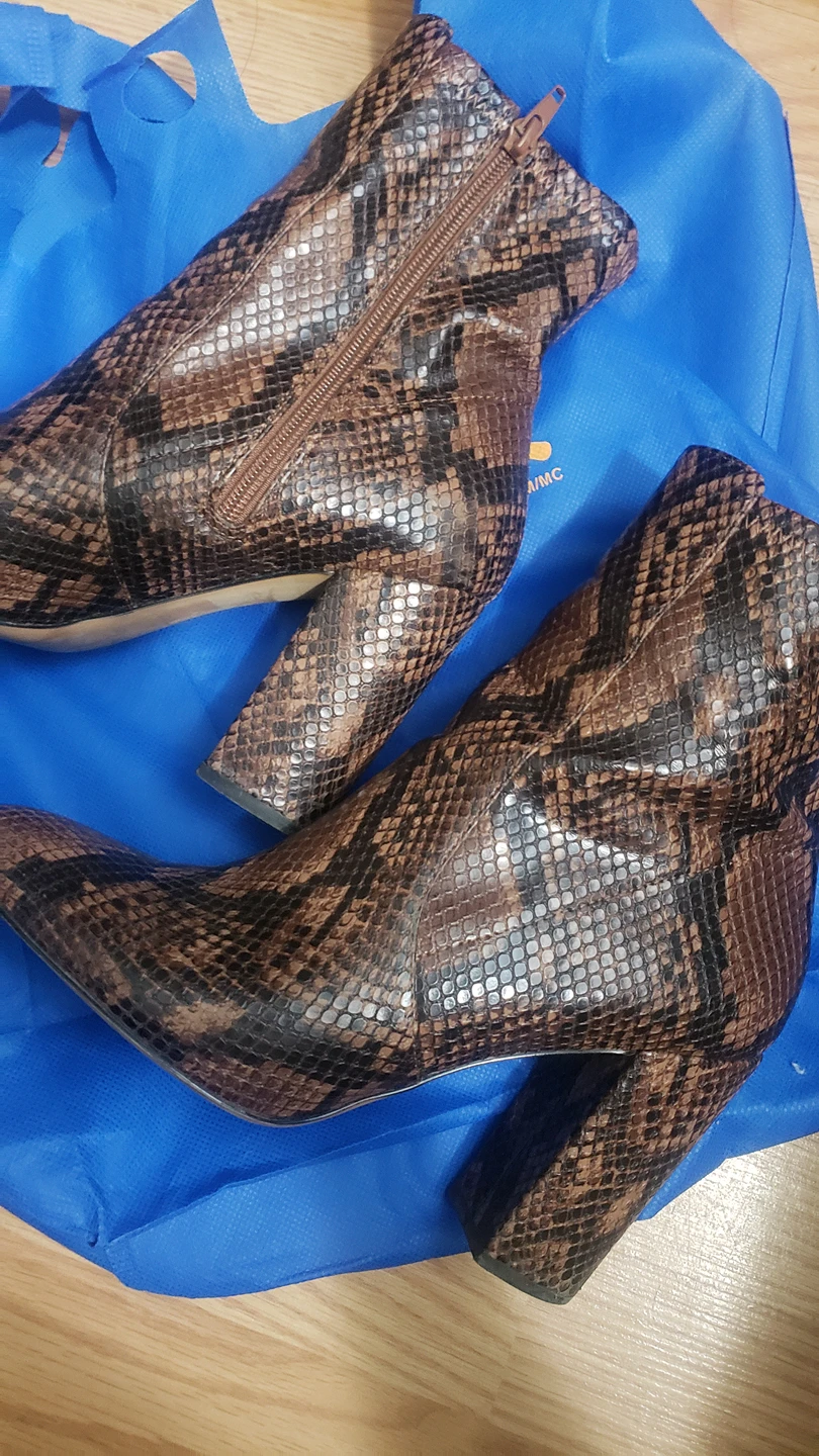 Aldo Snakeskin ankle Bootie - photo 2