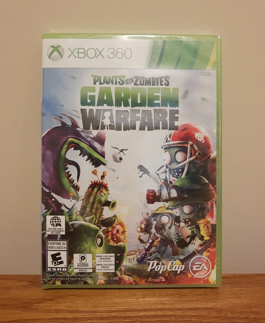 Xbox 360 Plants vs Zombies Garden Warfare Video Game 💸