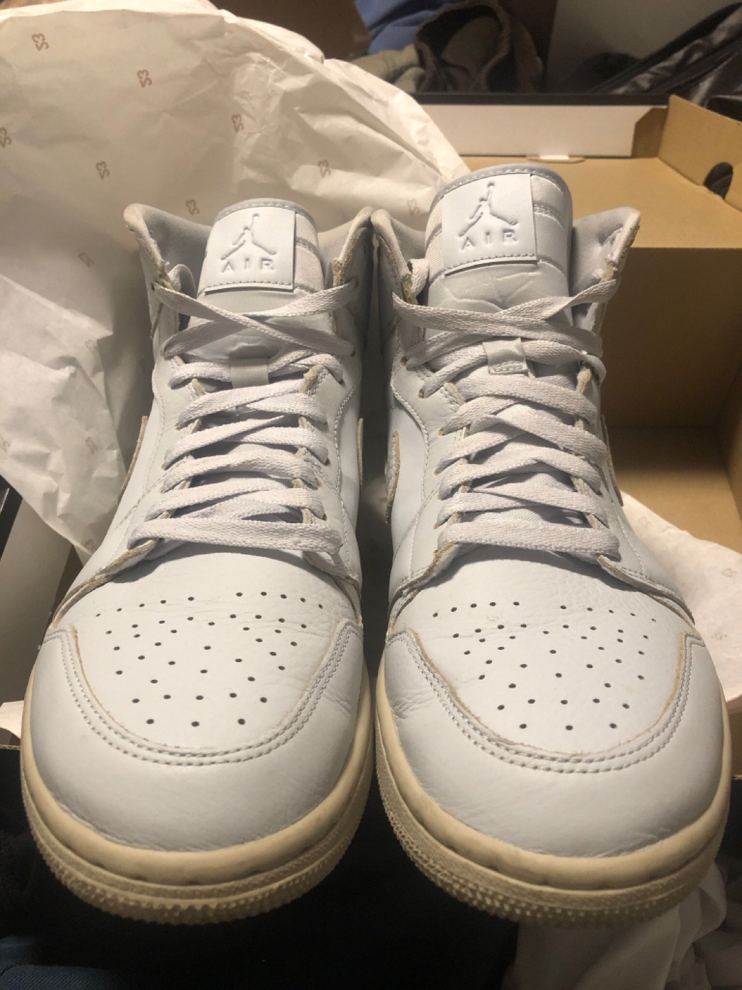 Air Jordan 1 High Premium (Pure Platinum)