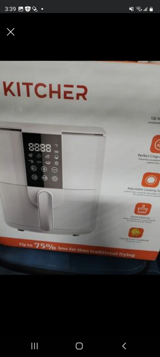 Kitcher Air Fryer, 3.5 Quart - photo 2