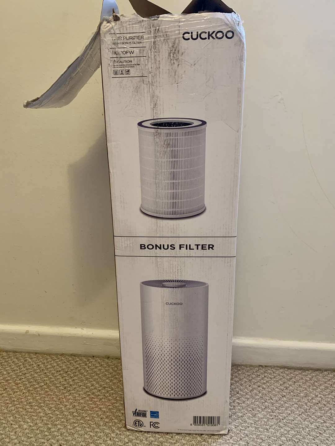🏀 Brand new Cuckoo bundle 3 in 1 air purifier with HEPA filter