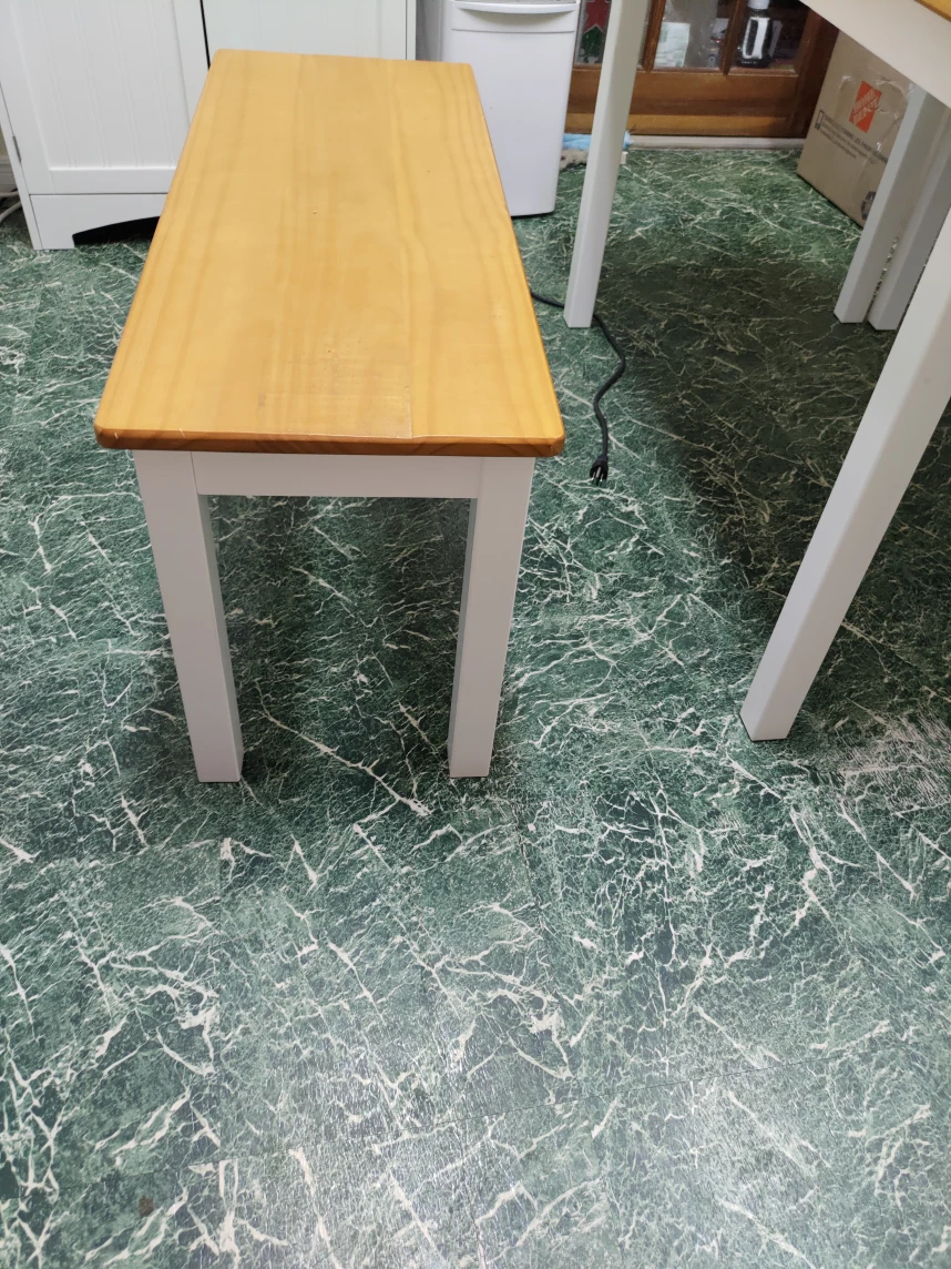 Table and Two Benches - photo 2