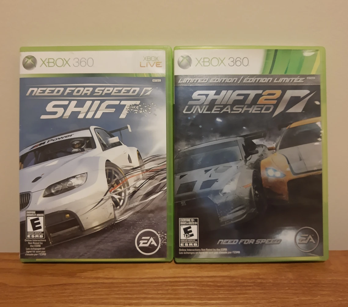 Xbox 360 Need for Speed 1&2 Unleashed Video Games 💸