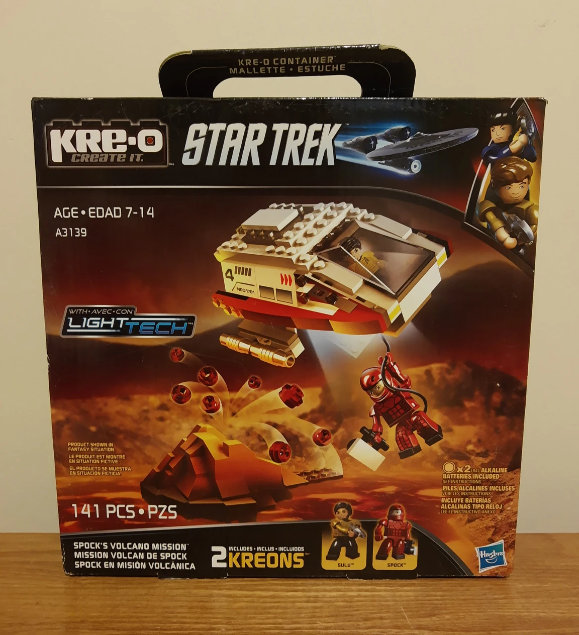 Star Trek KRE-O Spock's Volcano Mission Building Set 💸