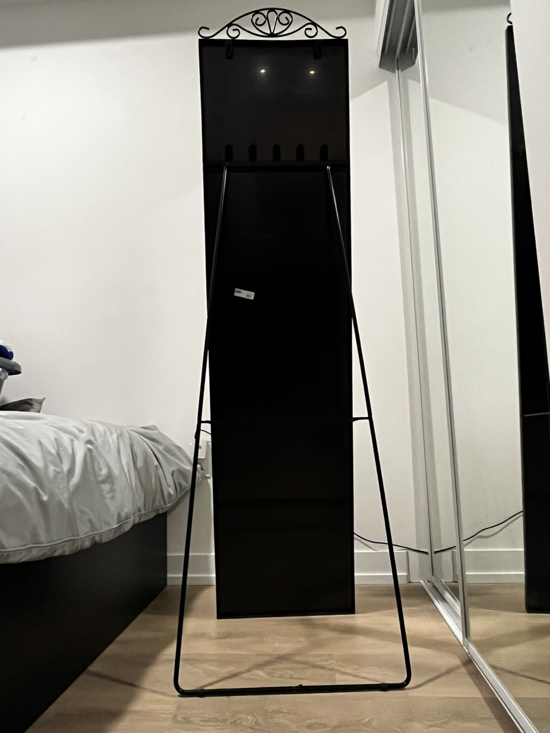 Ikea mirror u can hang stuff on the back of it - photo 3