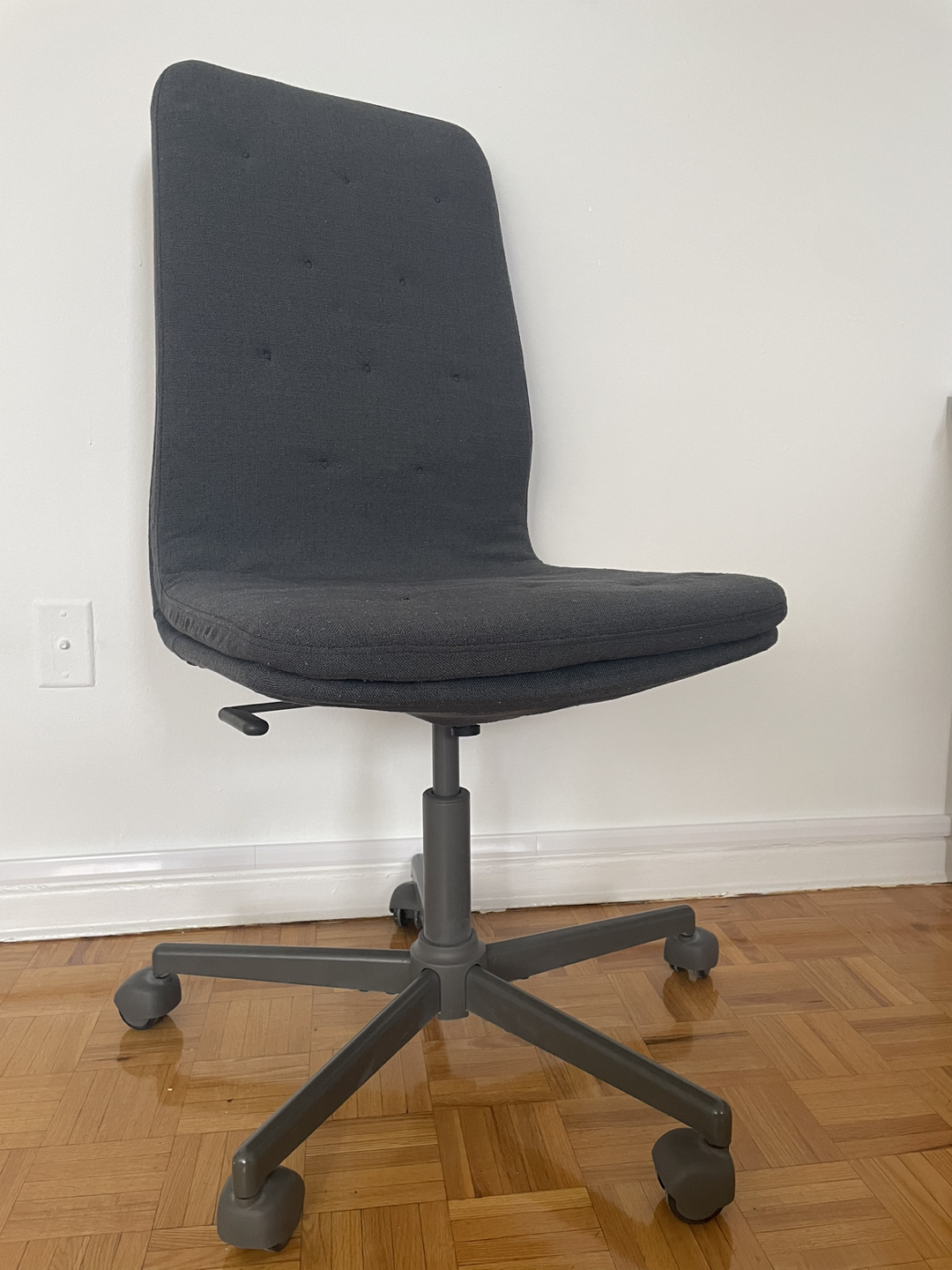 MULLFJÄLLET Conference chair with casters, wNaggen dark gray - photo 3