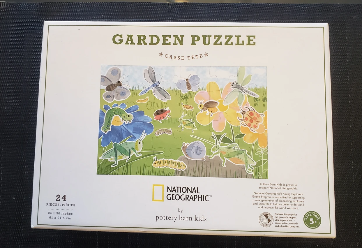 Brand New Pottery barn kids garden puzzle image indicator(3)