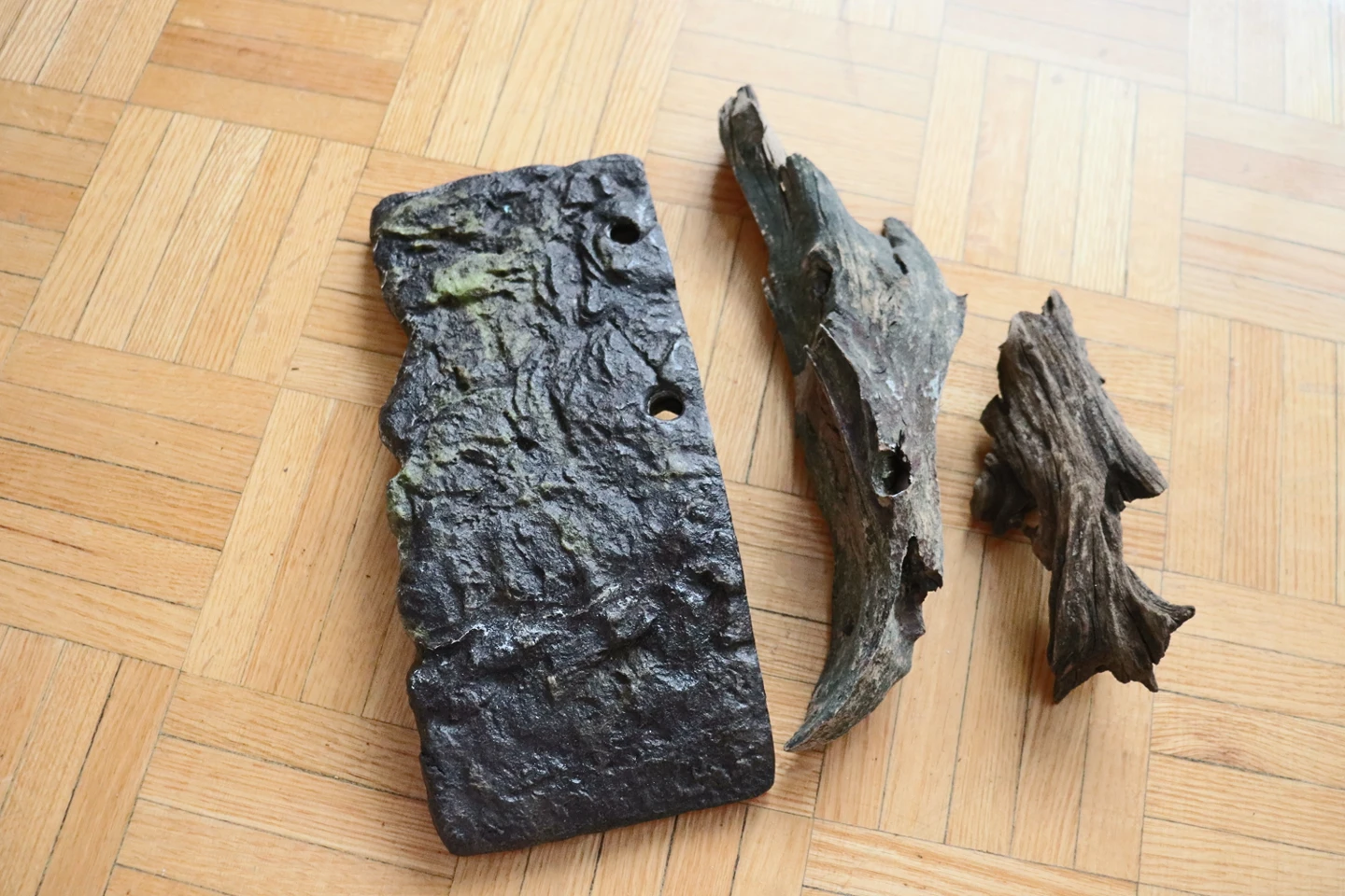 Drift wood with floating turtle platform - photo 2
