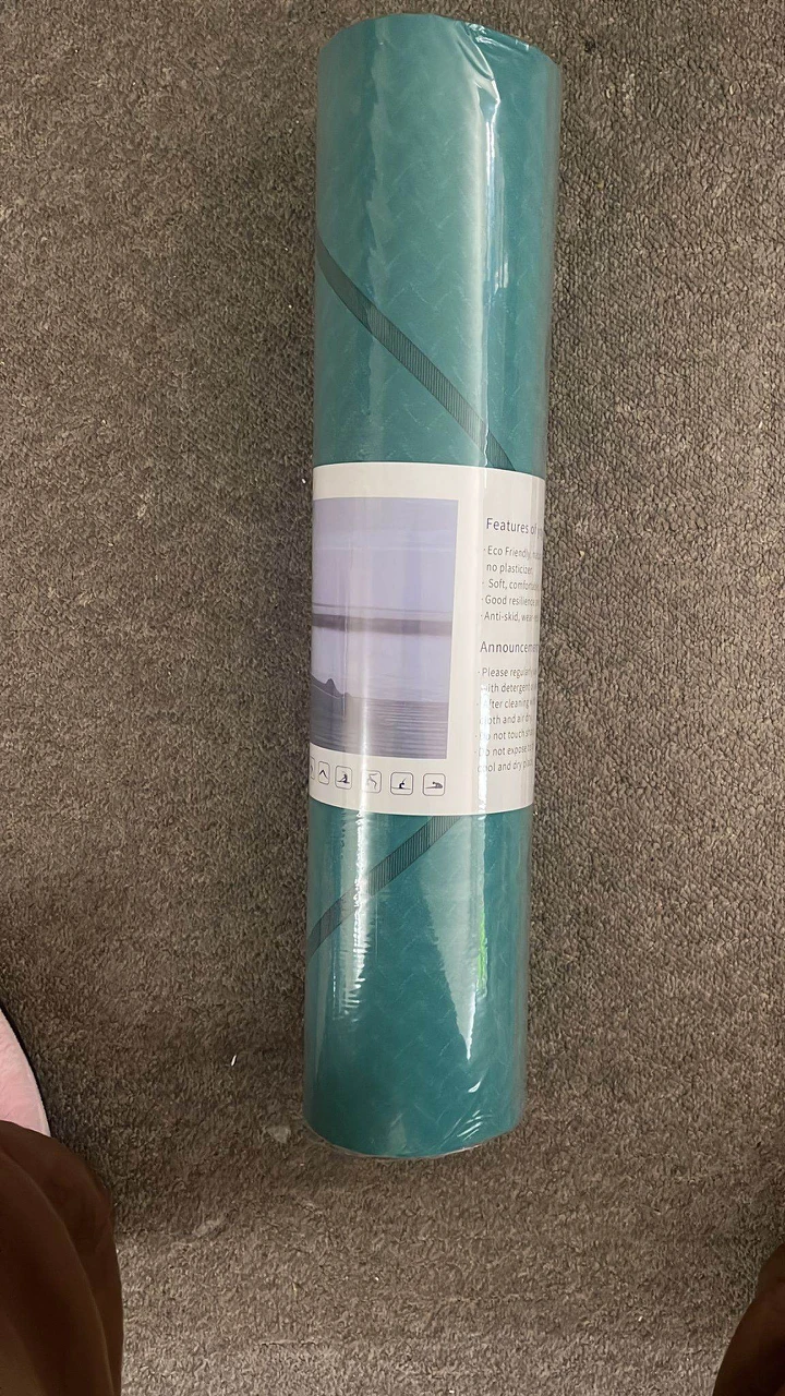 yoga mat green 8 mm - photo 4