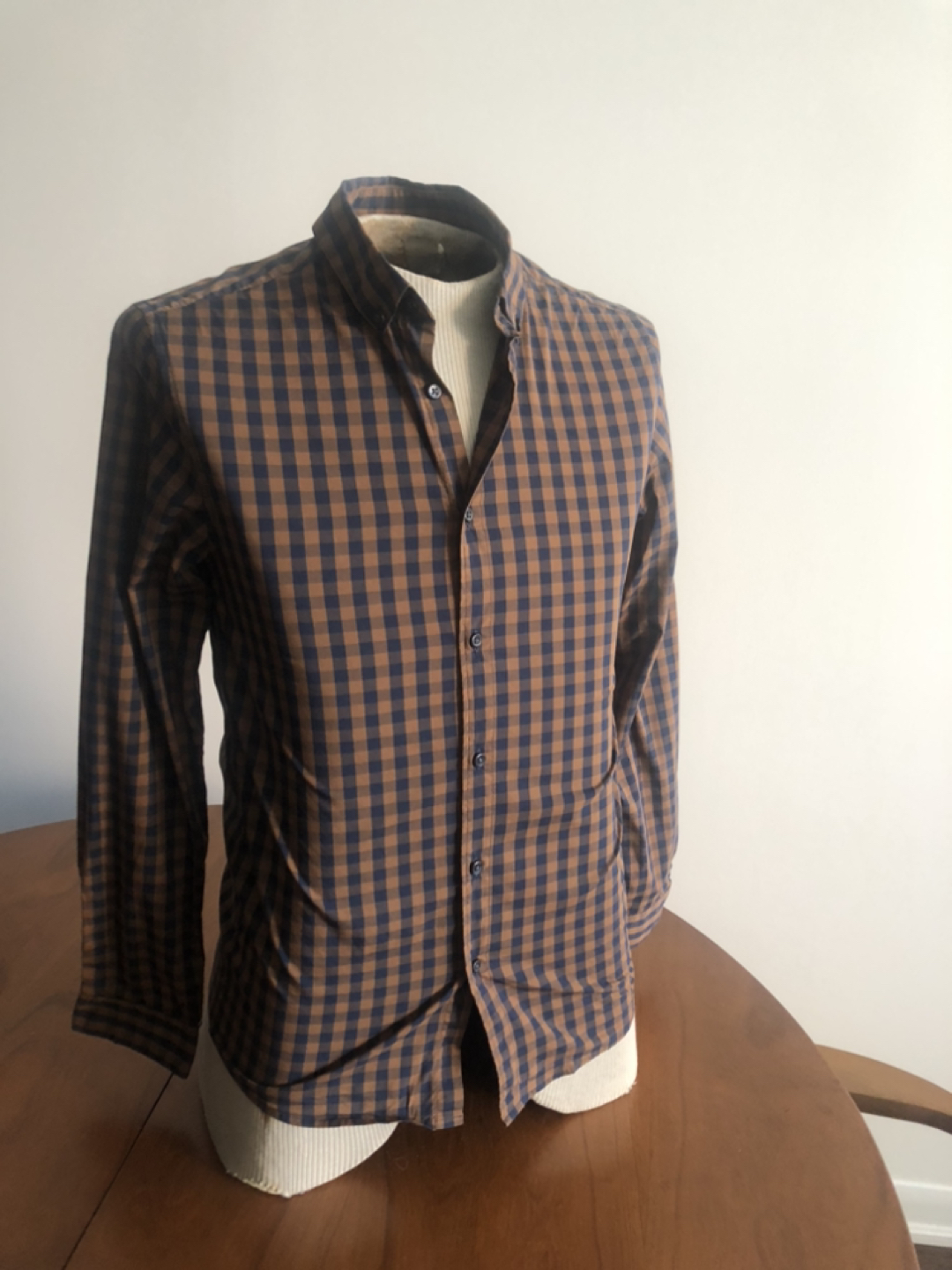 Men’s Check Button Up Long Sleeve image indicator(3)
