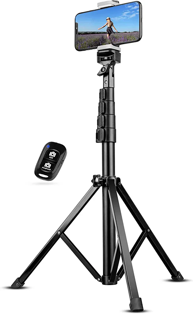 Selfie Stick Tripod 62 Extendable Tripod Stand thumbnail