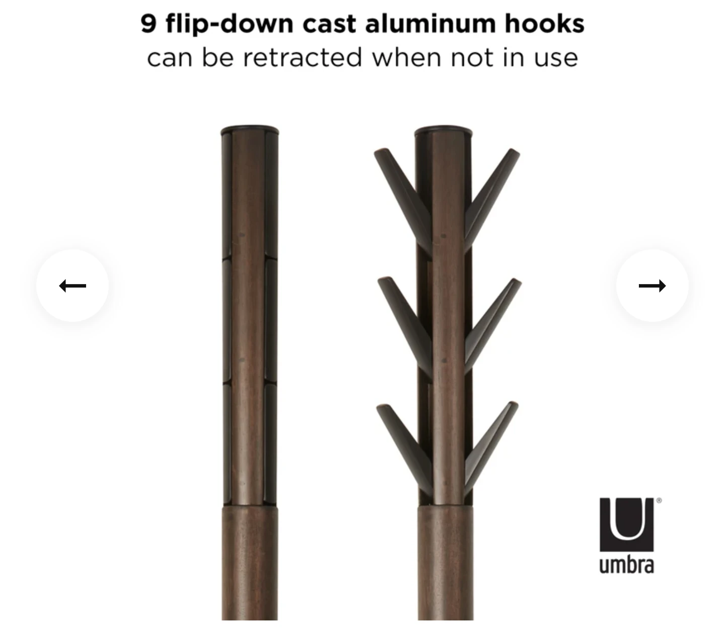 UMBRA FLIPPER COAT RACK - photo 2