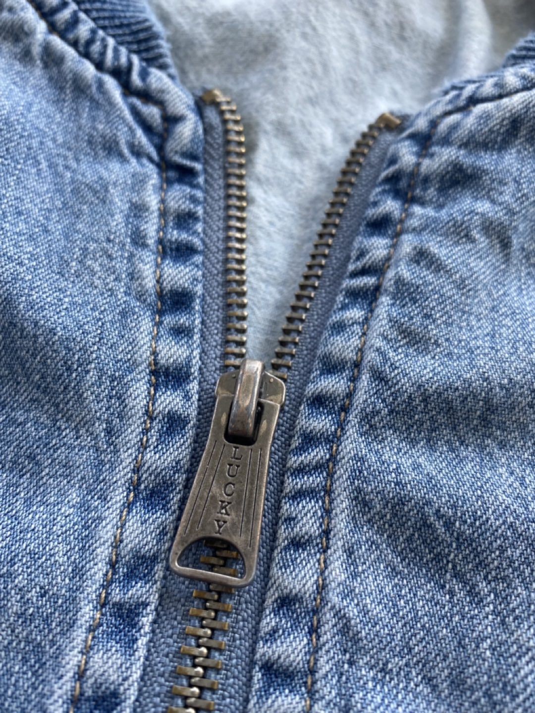 Denim Bomber Jacket - photo 3