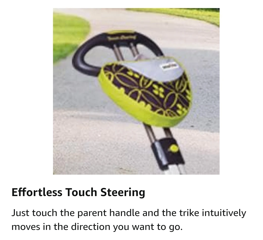 Smart Trike Dream with touch steering 4 in 1 Trike(green/black) - photo 5