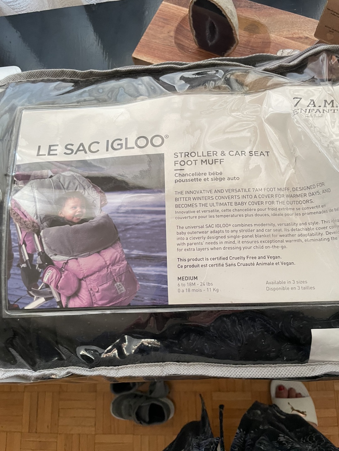 Le Sac Igloo cover for stroller and car sit