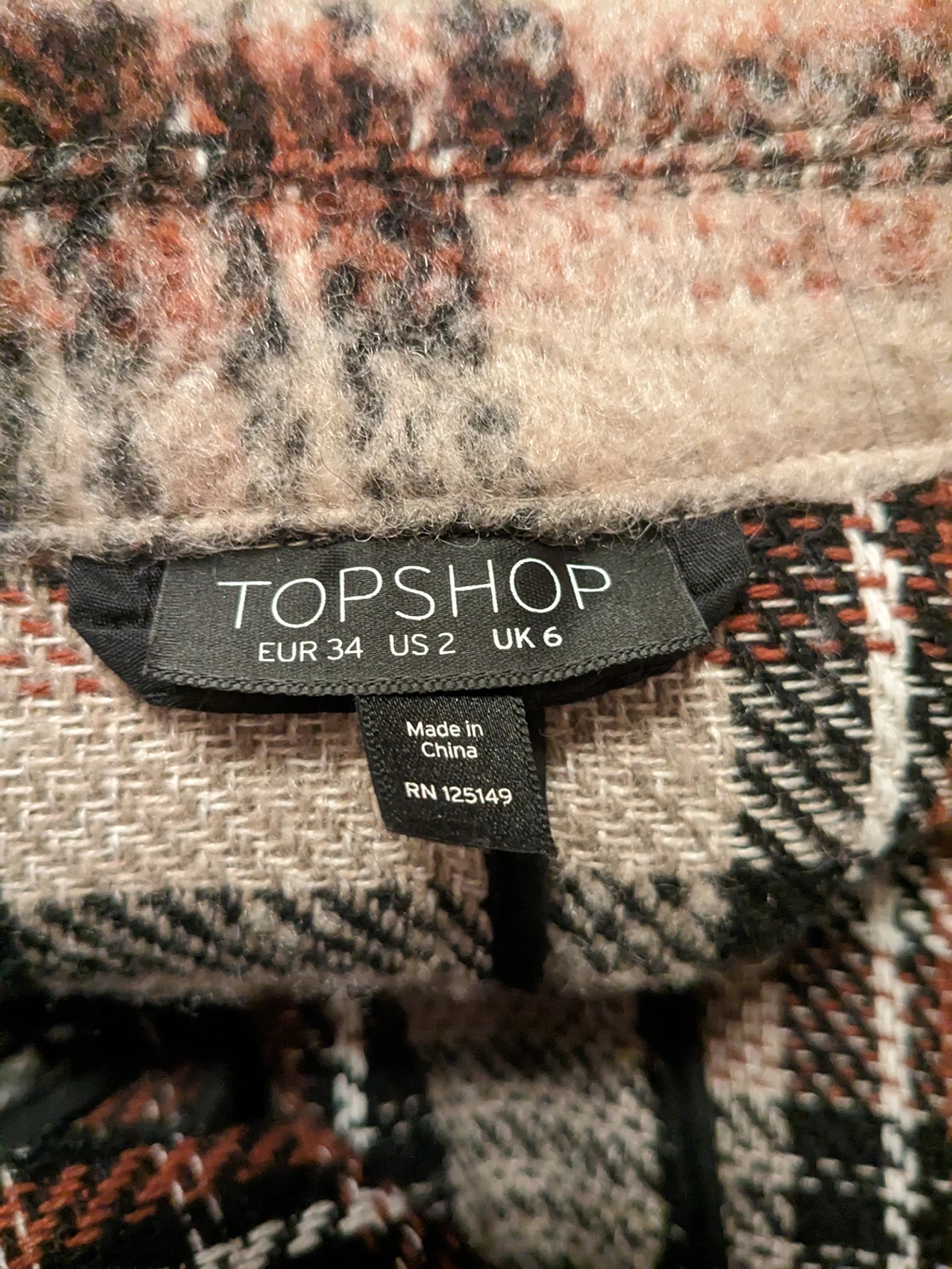 Top Shop Coat - photo 2