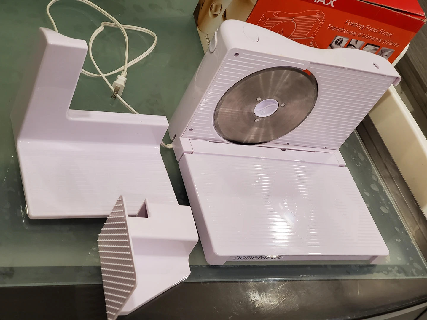 HomeMax Electric Folding Food Slicer - photo 3