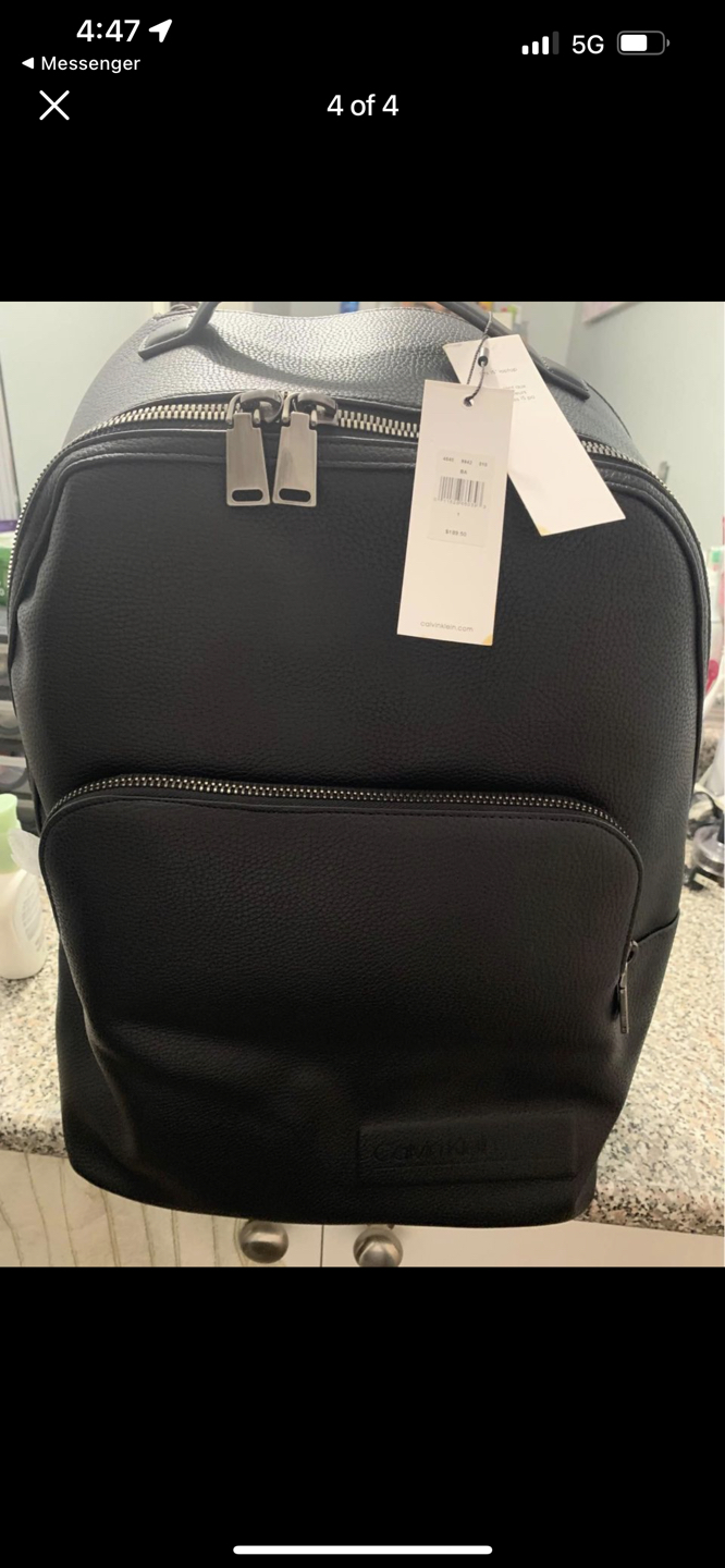 Calvin Klein Leather Backpack - photo 3