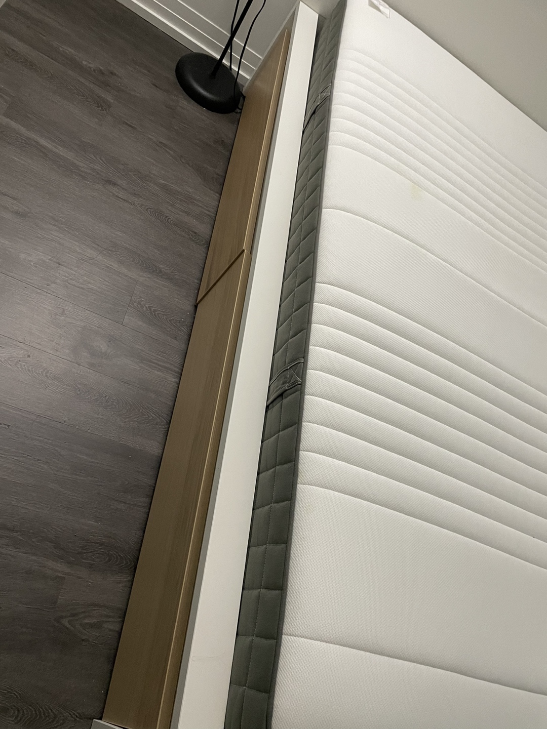 Ikea full size bed mattress, frame, drawers - photo 3