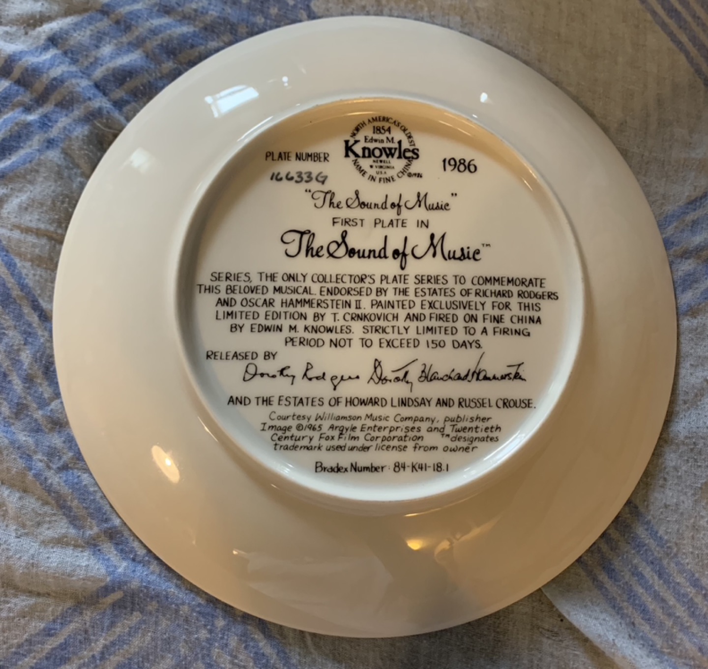 Sounds of Music Vintage Plate image indicator(2)