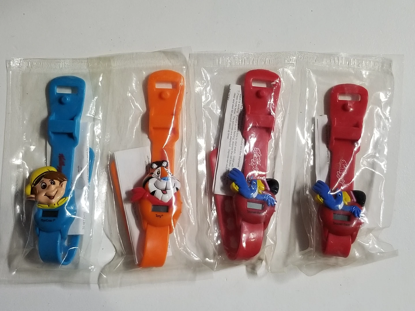 Vintage Kellogg's Cereal Digital watches