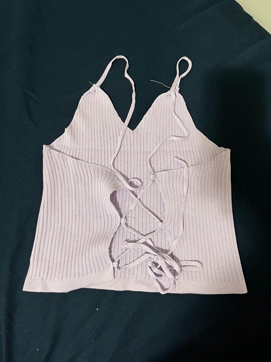 Extra small crop top with - photo 2