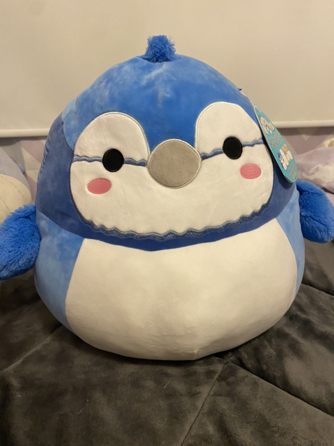 Blue jay squishmallow plush - photo 3
